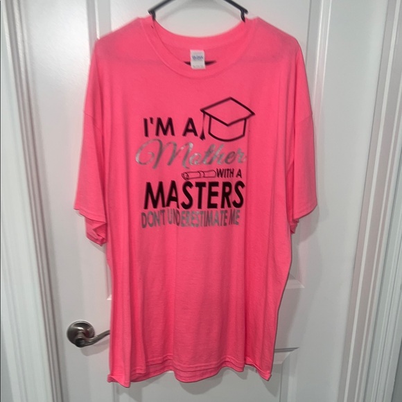 Gildan Pink Ultra Cotton T-Shirt - Picture 1 of 3